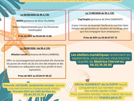 Permanences des Partenaires France Services