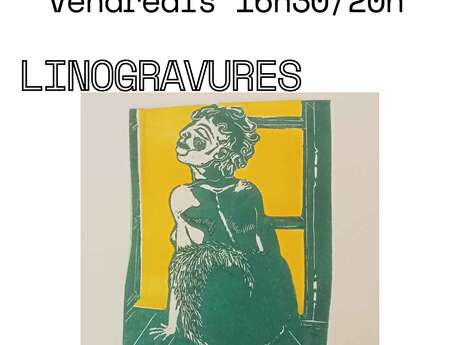 Exposition linogrvures à Trésilley