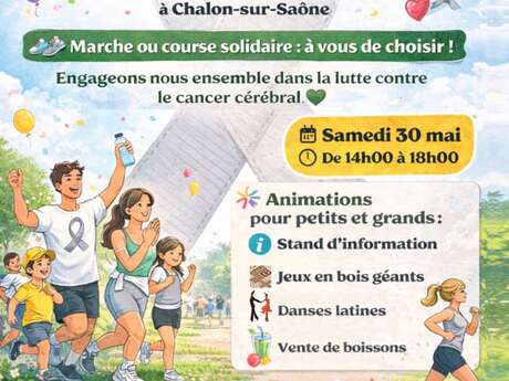 Élan de vie mois du cancer cérébral