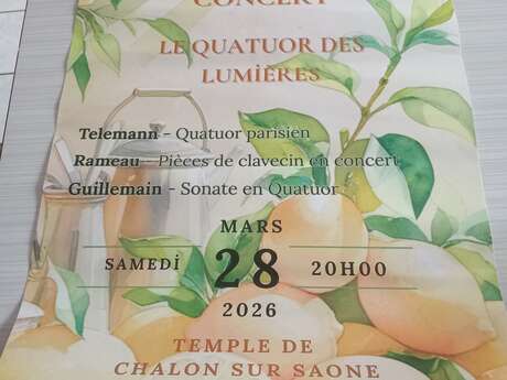 Les Galants Caprices Le Quatuor Des Lumières