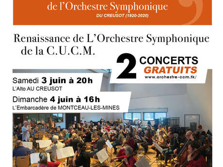Concert de l'Orchestre Symphonique de la CUCM