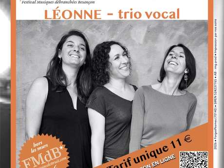 Festival Faites moins de bruits - Léonne Trio vocal