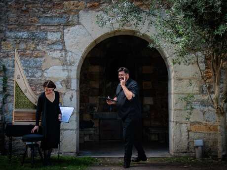 Festival de Bach à Bacchus -  Concert "Renaissance à gogo, tous les hits du XVI° siècle" - Paulin Bündgen, contre ténor, Caroline Huynh Van Xuan, clavicythérium