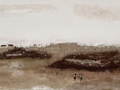 Expo Hélène Carron à la Fête des lumières de Mont-Saint-Vincent