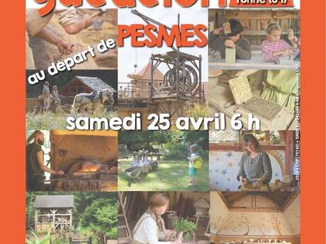 En route pour Guédelon