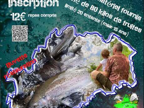 Journée découverte enfants - Lâché de truites