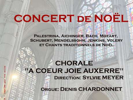 Concert à l'église Saint Eusèbe : La chorale "A Coeur Joie d'Auxerre"