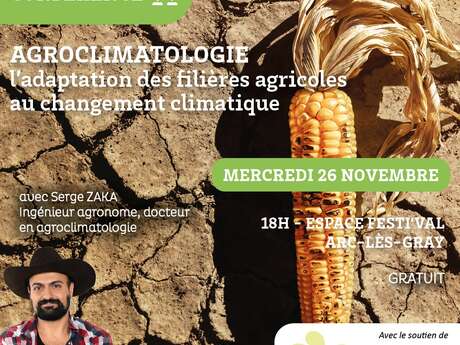 Conférence : “Agroclimatologie — l’adaptation des filières agricoles au changement climatique”