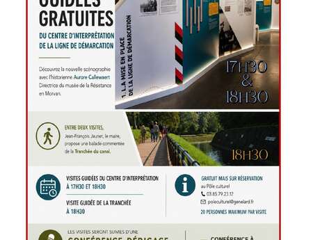 Visites guidées et conférence autour de la ligne de démarcation