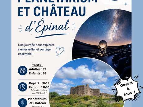 Planétarium et Château d’Épinal