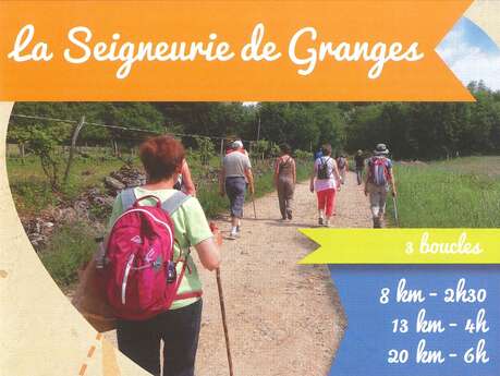 Sentier de randonnee "la Seigneurie de Granges"