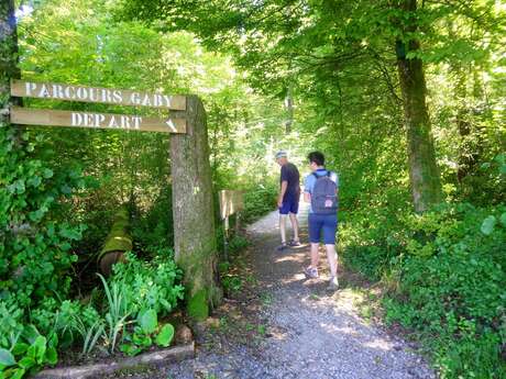 Sentier de loisirs et découverte 'Gaby'