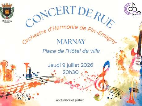 Concert de Rue avec l'OHPE