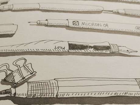 Atelier dessin - Carnet de croquis au quotidien