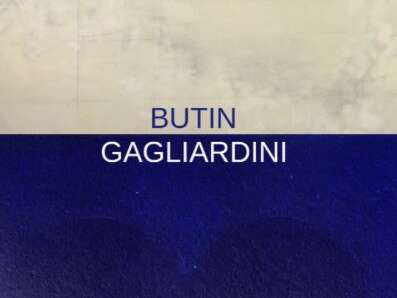 Exposition Fanny Gagliardini et Jean Bernard Butin (peintures et sculptures)