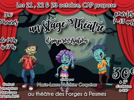 Atelier théâtre d'improvisation