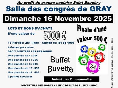 Super loto du Rotary Club de Gray et Inner Wheel