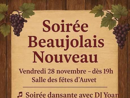 Soirée Beaujolais Nouveau