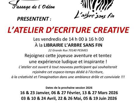 L'Atelier d'écriture créative