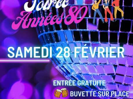 Bal soirée années 80