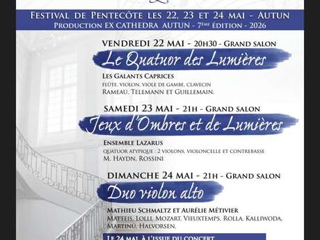 Le festival de Pentecôte - Ex Cathedra