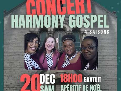Invitation au Concert Harmony Gospel