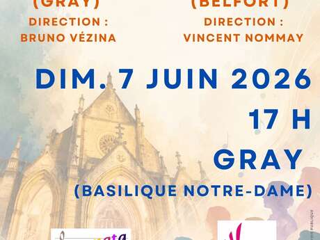 Concert chorale Sérénata et chorale la Cantarelle de Belfort