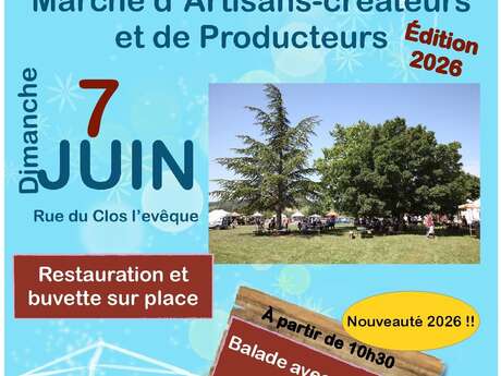 Marché d'Artisans-Créateurs et de Producteurs