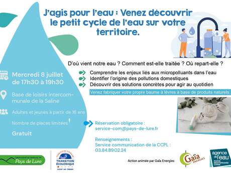 Atelier "'J'agis pour l'eau !"