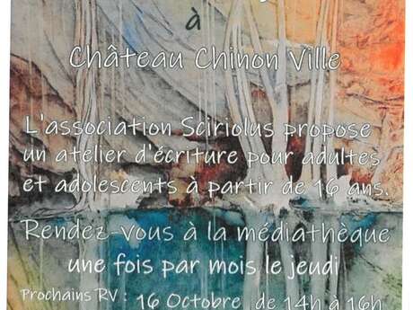 Atelier d'écriture imaginative