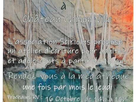 Atelier d'écriture imaginative