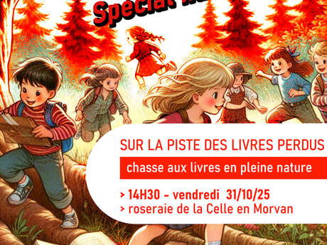 Sur la pistes des livres perdus, spécial halloween