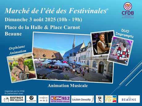 Marché de l’été des Festivinales® à Beaune