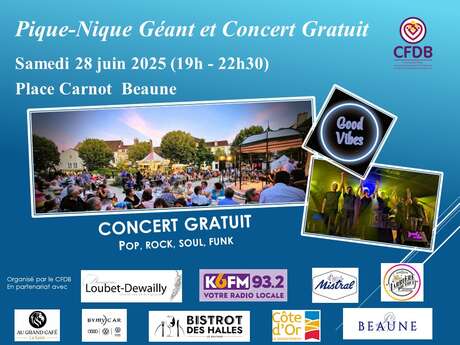 Pique-Nique Géant et Concerts Gratuits