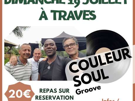 Soirée Concert "Couleur Soul" à Traves