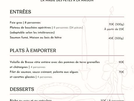 Célébrez les fêtes avec l'offre traiteur du restaurant Monaka !