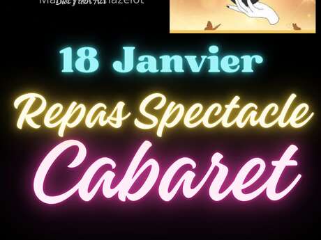 Repas Spectacle Cabaret par La Féérie d'Aurel et Jen