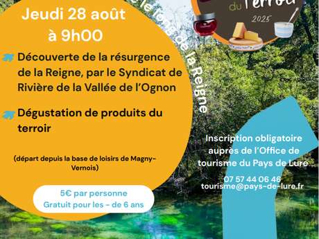 Rendez-vous du Terroir - Découverte de la Reigne