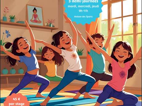 Mini-stages de yoga pour les 7-11 ans
