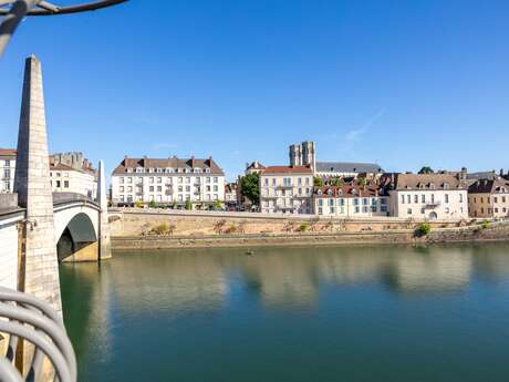 Laissez-vous conter chalon depuis la saône : « Chalon et la Saône »