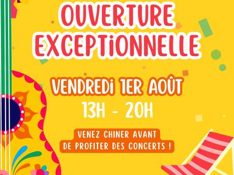 Ouverture exceptionnelle - Clôture des Estivales de Saône
