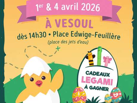 Chasse au trésor de pâques