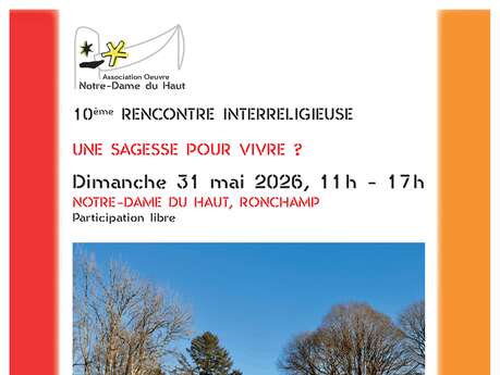 10è Rencontre interreligieuse à la Chapelle