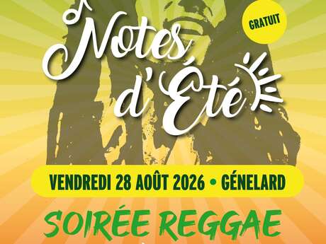 Notes d'Été - Soirée reggae Tribute à Bob Marley