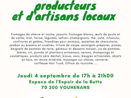 Marché de producteurs locaux