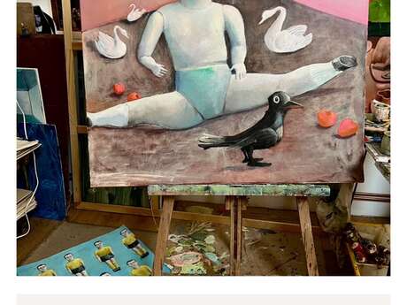 Exposition Peinture Allison Reed "Make I believe"