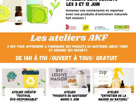 Ateliers zéro déchets Ateliers zéro déchets