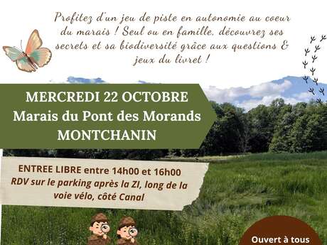 Jeu de piste au Marais du Pont des Morands