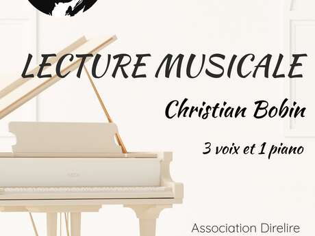 Lecture Musical Christian Bobin à 3 voix & 1 piano