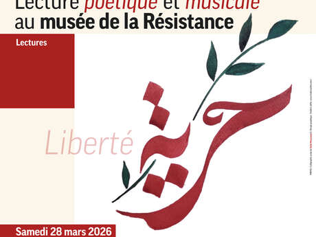 "A livres ouverts", Lecture poétique et musicale au Musée de la Résistance en Morvan